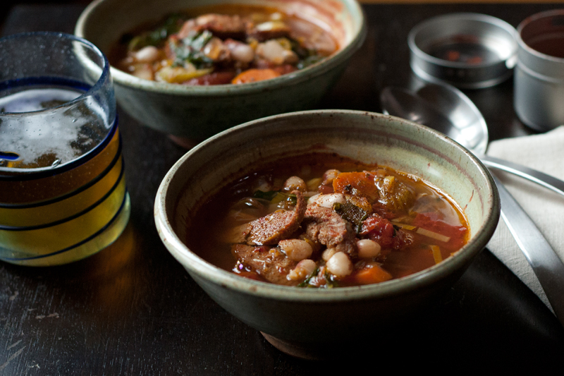 chorizo-bean-soup