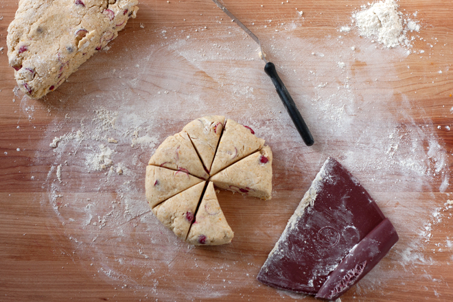 cranberry orange scones