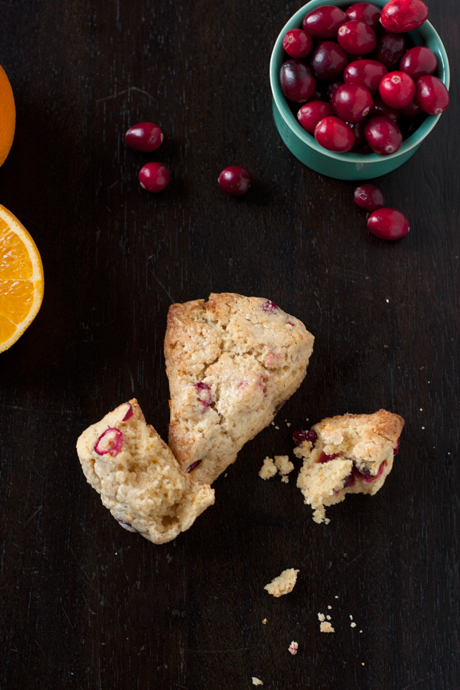cranberry orange scones