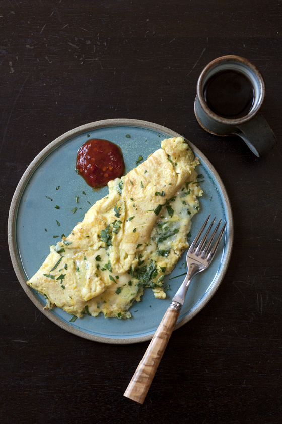 fresh-herb-omelet