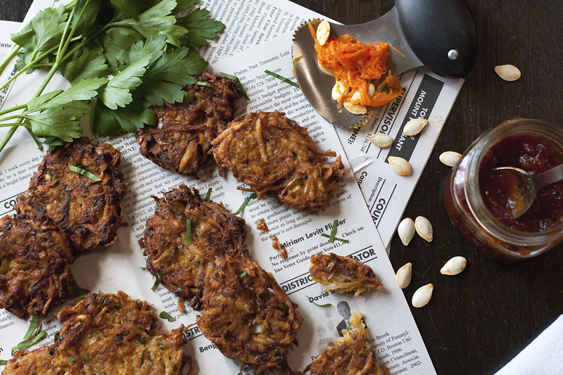 pumpkin-potato-pancakes