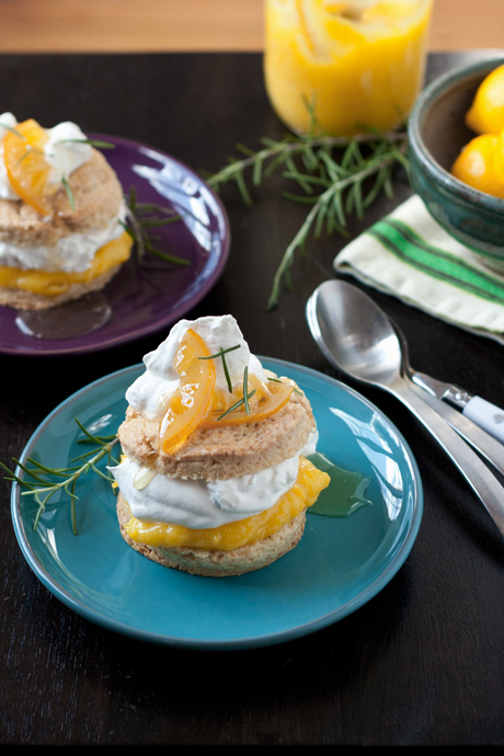 meyer lemon shortcake