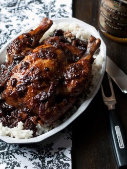 drunken cherry chicken