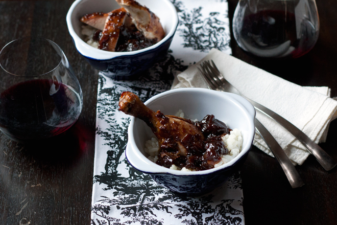 drunken cherry chicken