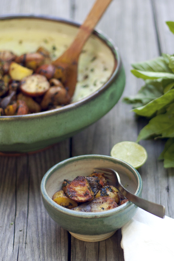 curry-potato-salad-with-basil-and-mint