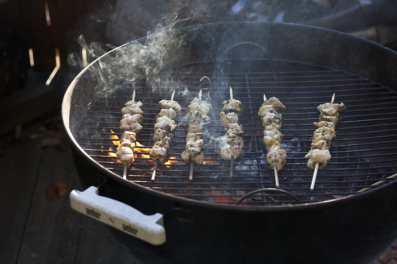 chicken-on-a-stick