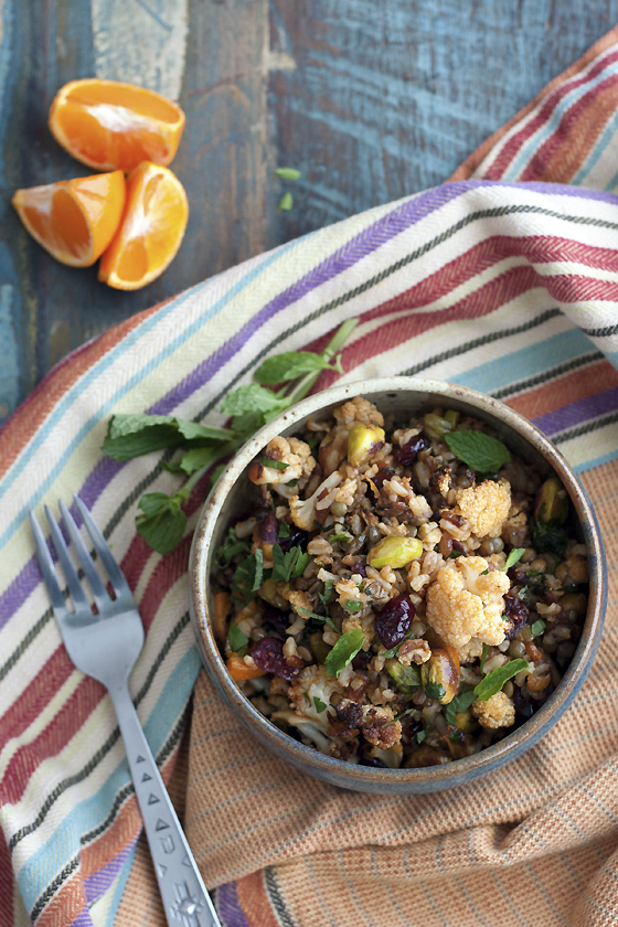 cauliflower-lentil-rice-salad