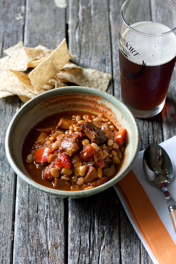 tomato-chorizo-bean-stew